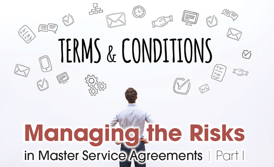 Managing risks in service agreements