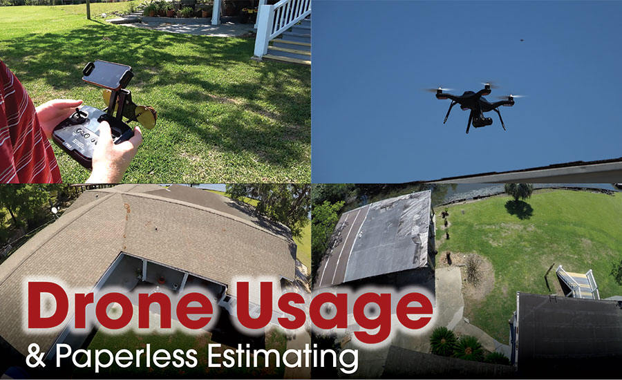Drone Usage & Paperless Estimating