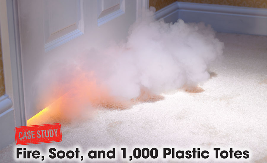 Fire, soot, and disaster cleanup