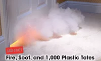Fire, soot, and disaster cleanup