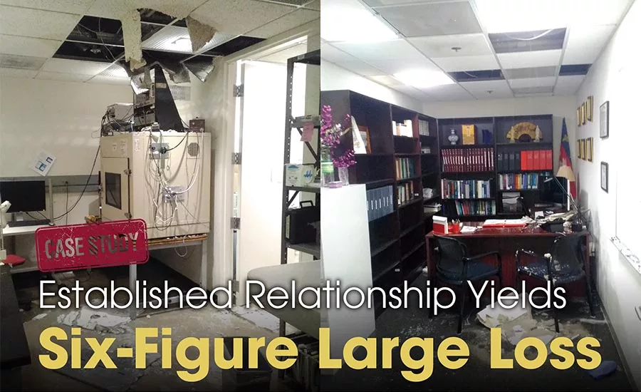 Six-figure large loss