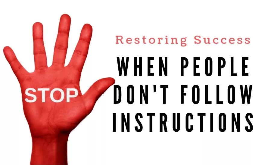restoring success organization