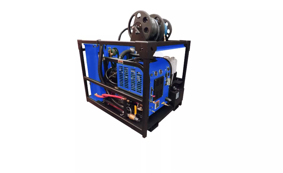 TMTG4000 from HydraMaster. (Side View)