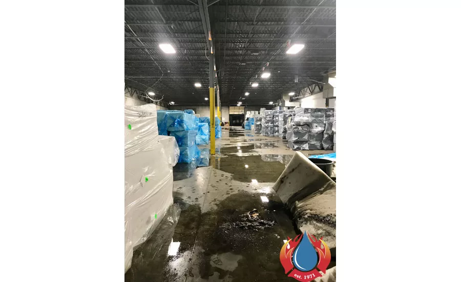 Mattress Warehouse Fire