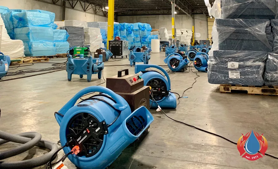 Mattress Warehouse Fire