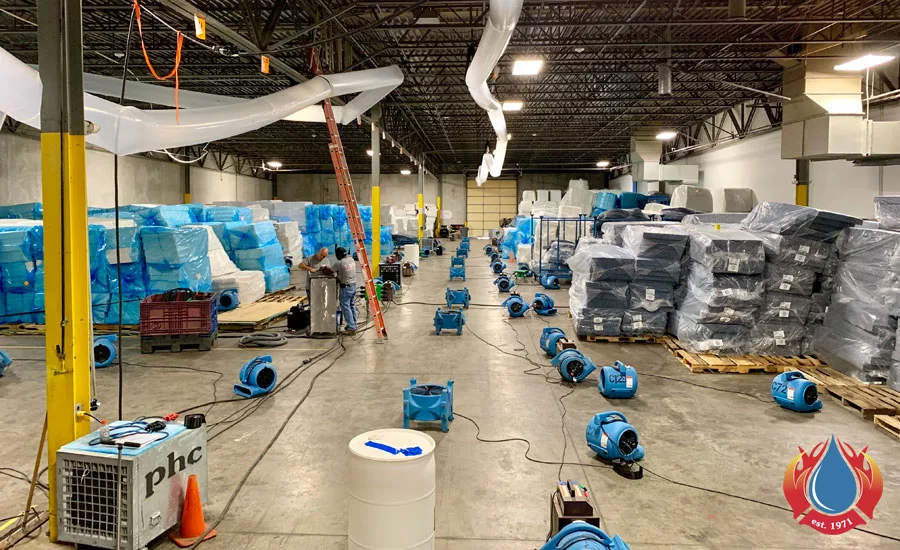 Mattress Warehouse Fire