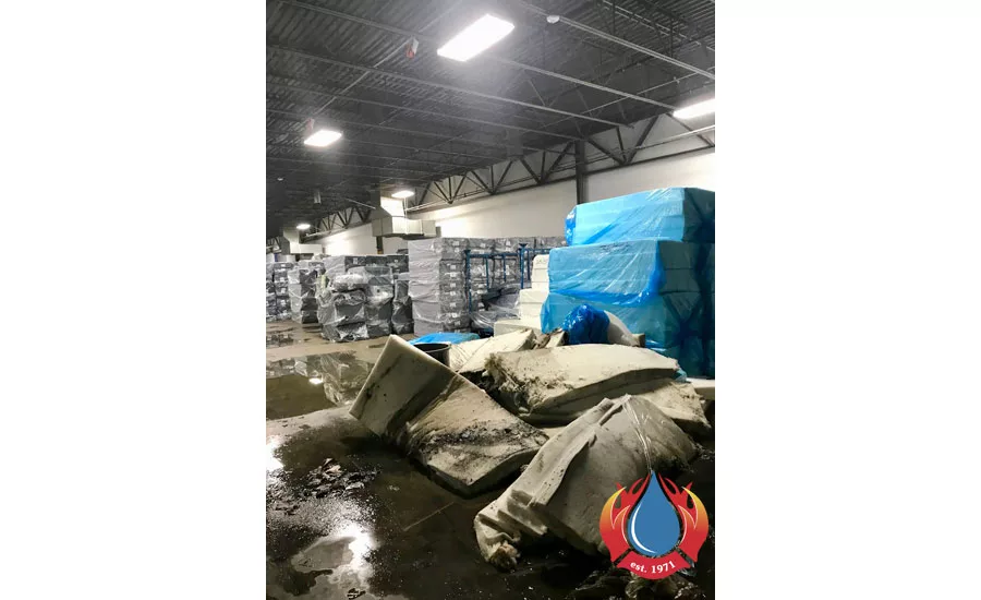 Mattress Warehouse Fire