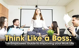 a boss and employees