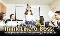a boss and employees