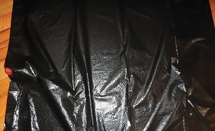 black sheeting