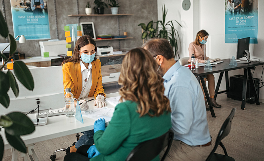 people sitting at a table