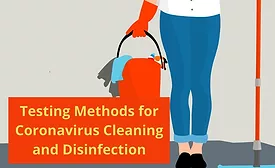covid cleaning testing