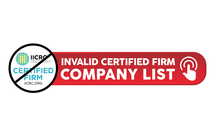 invalid firm list