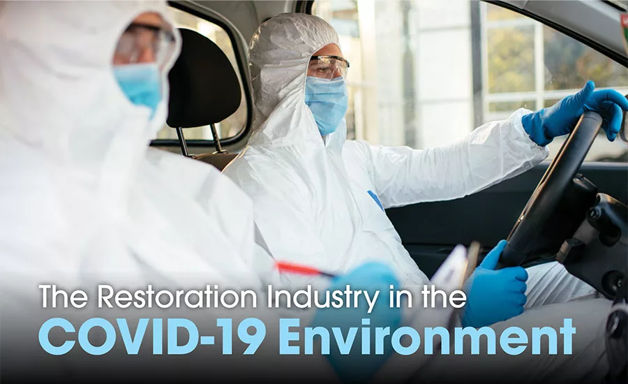 people driving wearing PPE