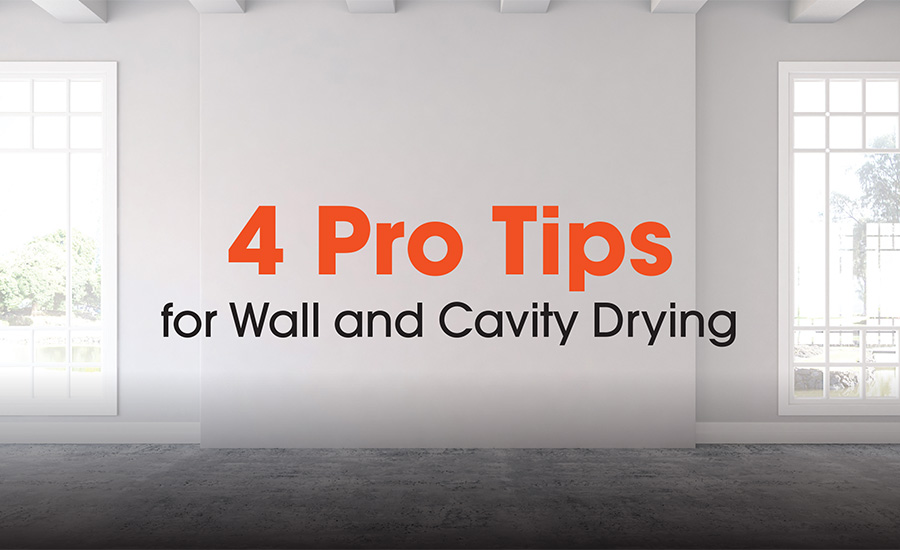wall cavity drying