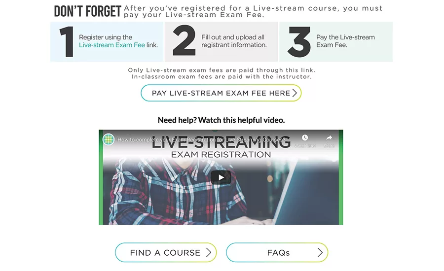 IICRC Live Streaming
