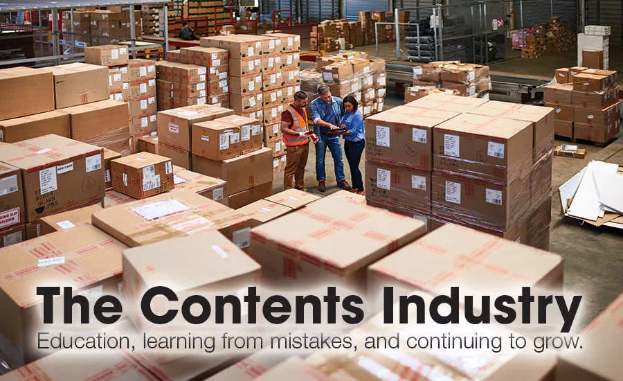 warehouse full of boxes