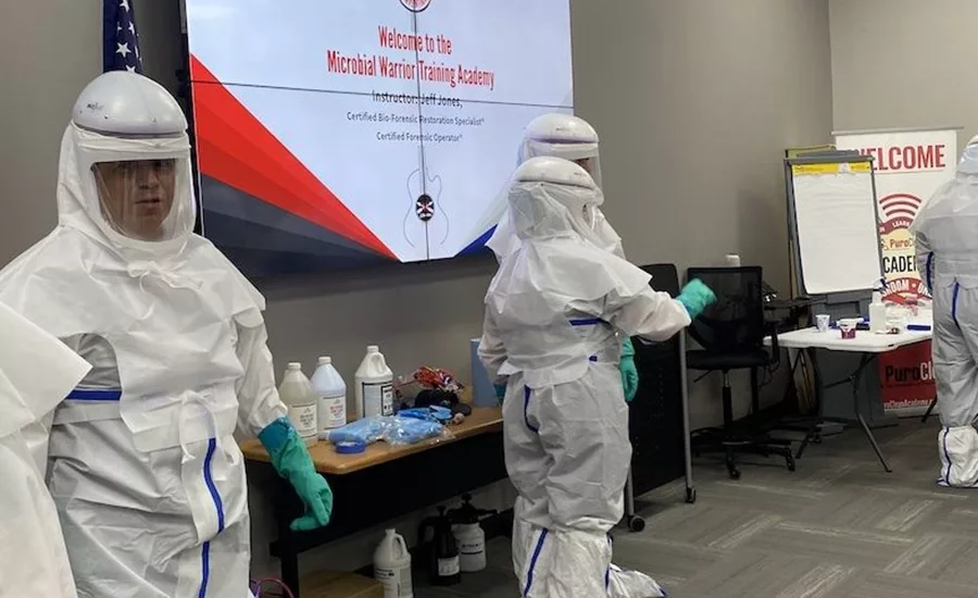 inaugural class of the PuroClean Microbial Warriors program