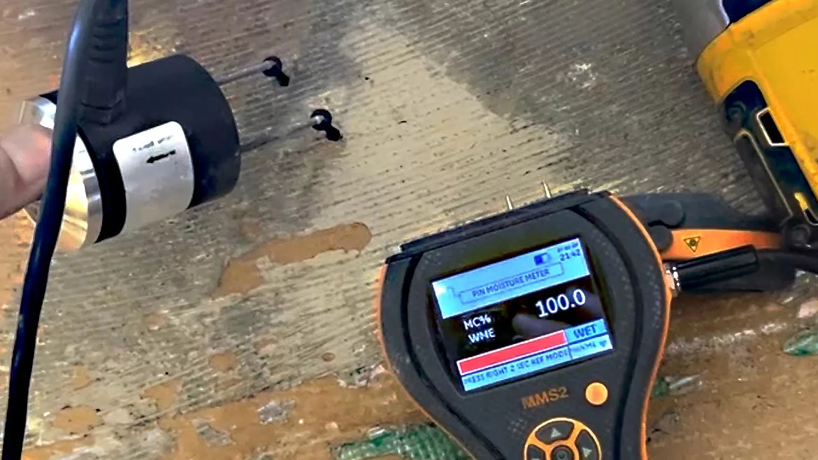 concrete moisture testing