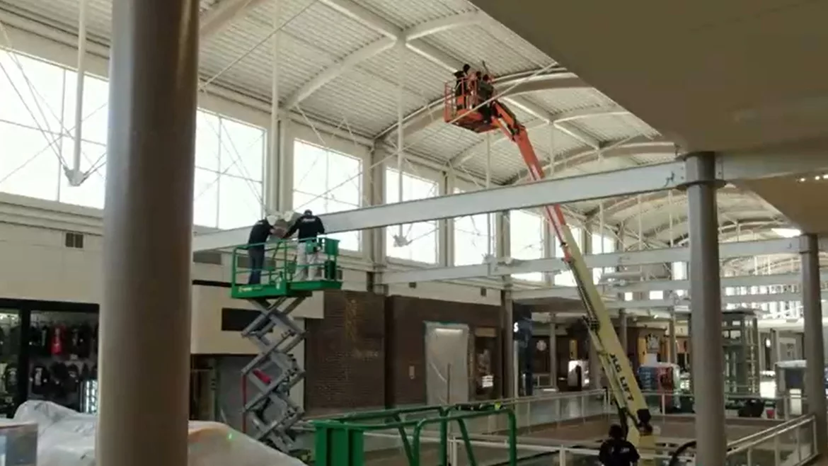 Shopping Mall Fire Rebuild