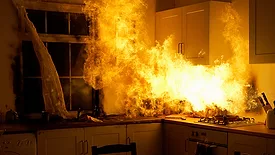 kitchen fire