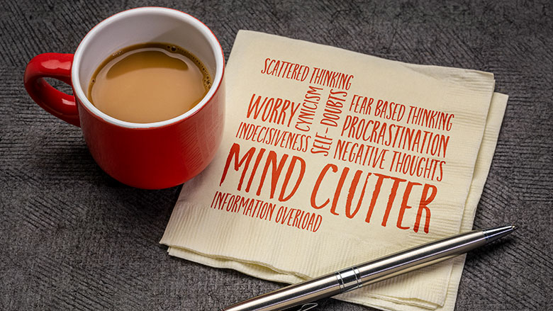 clearing mind clutter