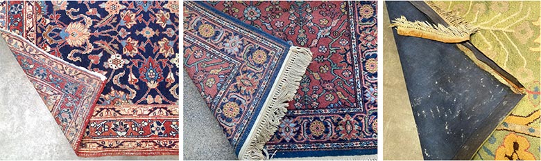 cleaning woven rugs