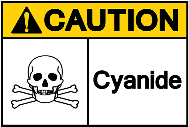Cyanide hazard