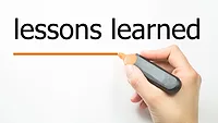 lessons learned