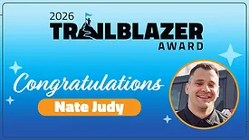 Trailblazer Award winner Nate Judy