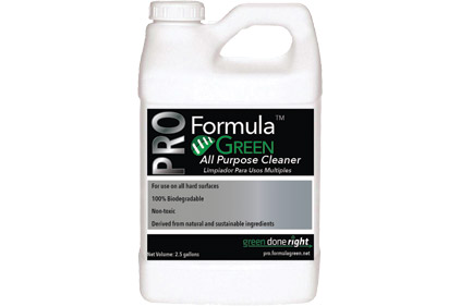 formula green all purpose clener