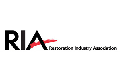 ria restoration industry association logo black red