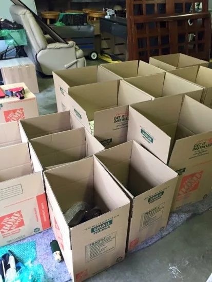 Project #4: Water Loss Call Turns to Hoarding Cleanup and Massive Pack Out