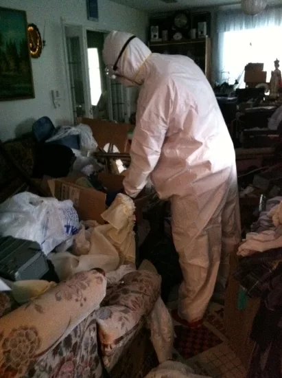 Project #4: Water Loss Call Turns to Hoarding Cleanup and Massive Pack Out