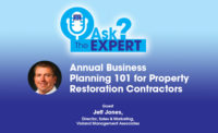 Annual Business Planning 101 for Property Restoration Contractors 