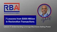 Restoration Transaction Lesson 7: Leverage Restoration Transaction Lesson 7: Leverage