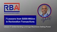 Restoration Transaction Lesson 7: Leverage