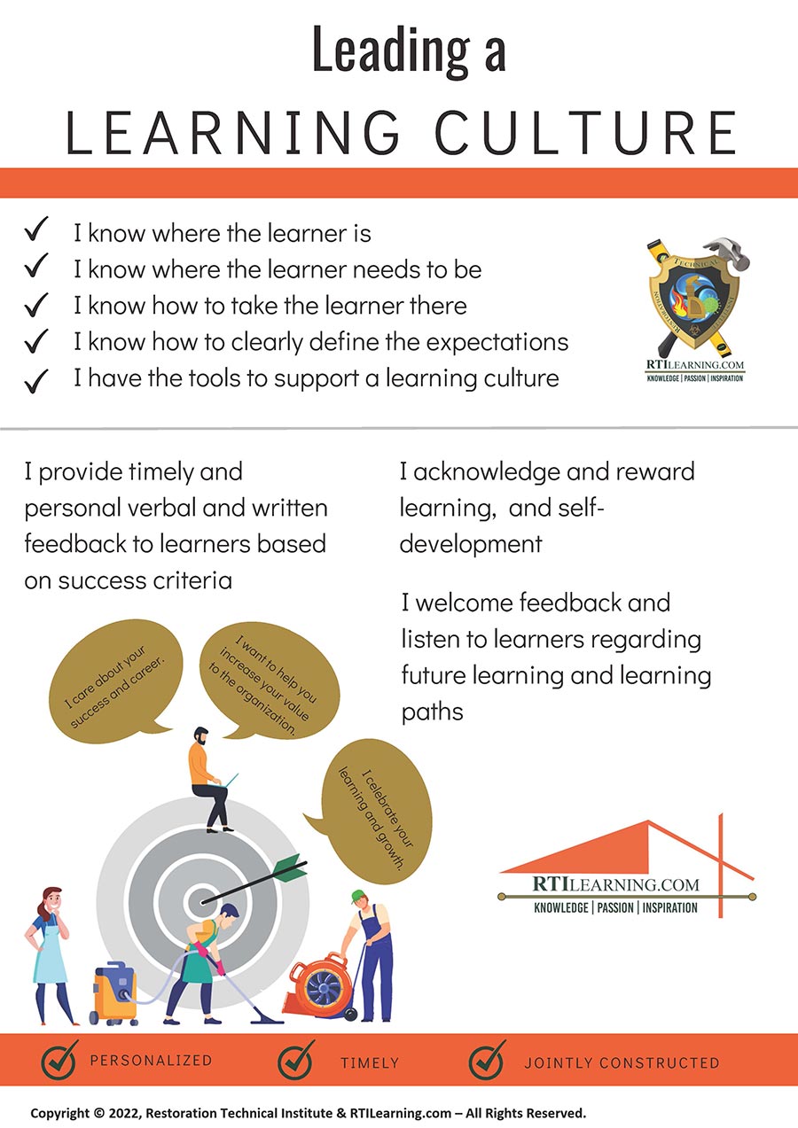 Leading a Learning Culture