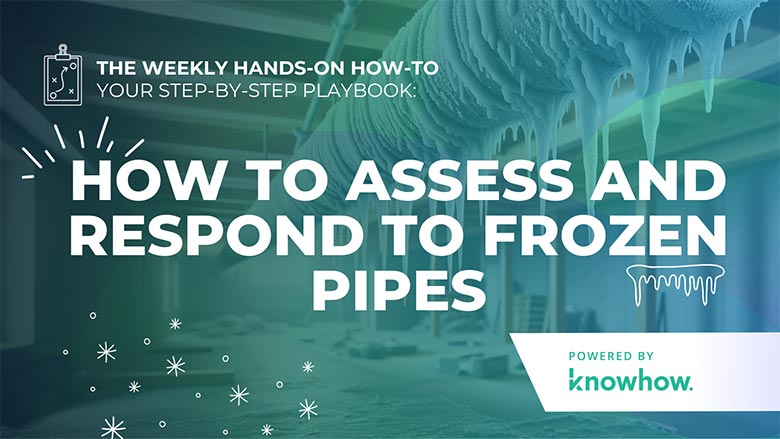 How to Assess and Respond to Frozen Pipes