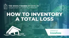 Weekly Hands-on How-to: How To Inventory a Total Loss