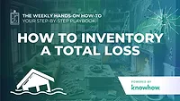 Weekly Hands-on How-to: How To Inventory a Total Loss
