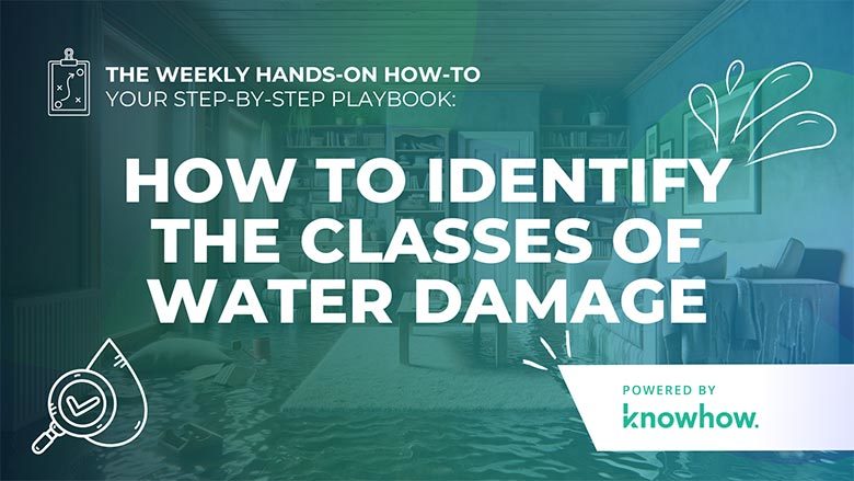 How to Identify the Classes of Water Damage