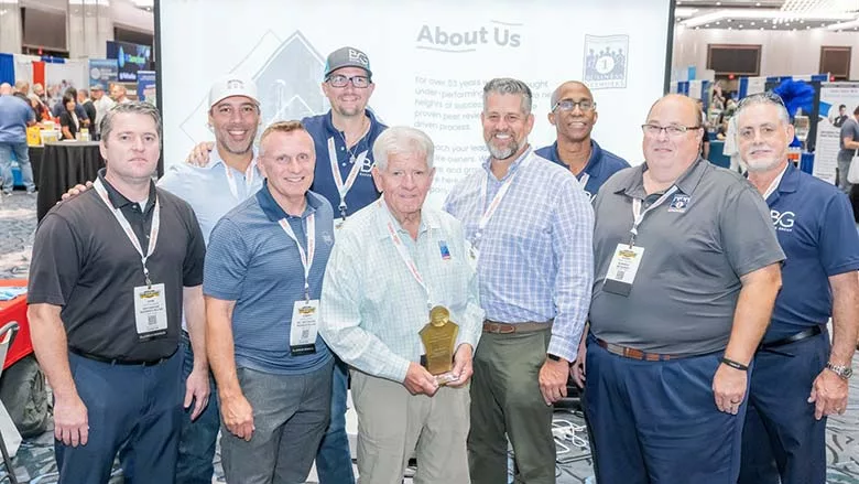 Les Cunningham receives Cooper Award at The Experience 2024