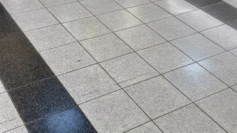 Asbestos floor tiles