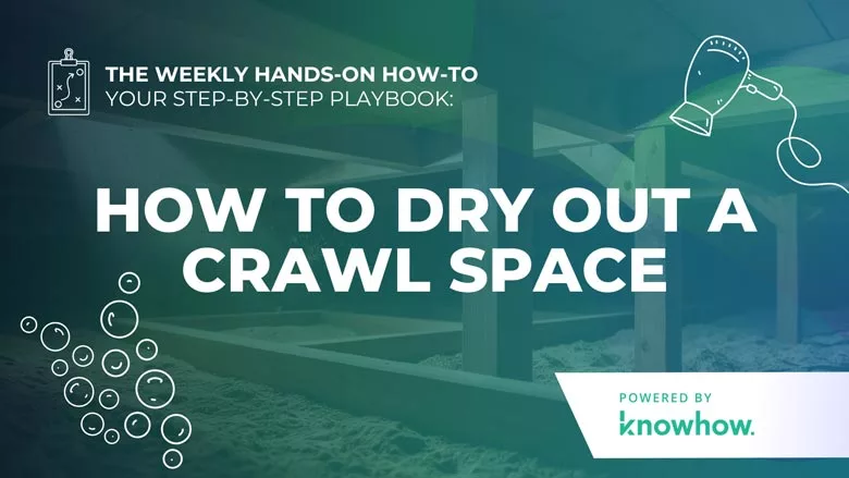 Weekly Hands-On How-To: How To Dry Out a Crawl Space