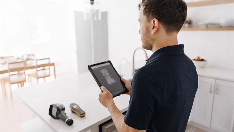 documenting moisture readings