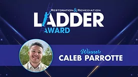 2025 Ladder Award winner Caleb Parrotte