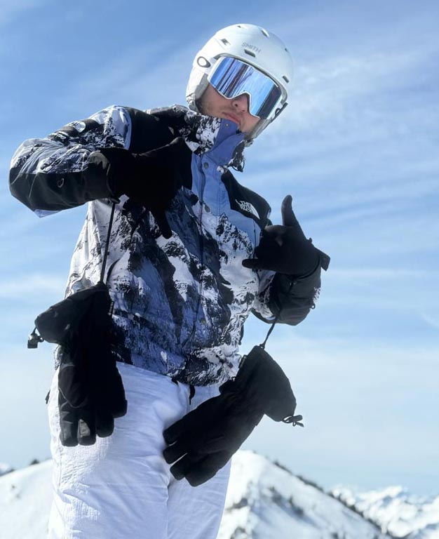 Caleb Parrotte on jobsite