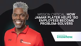 Mission Critical: How Jamar Plater Helps 150 Thomasville Employees Become Problem Solvers