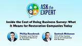Ask the Expert - Inside the Cost of Doing Business Survey: What It Means for Restoration Companies Today